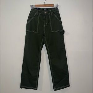 Olive green women’s cargo pants